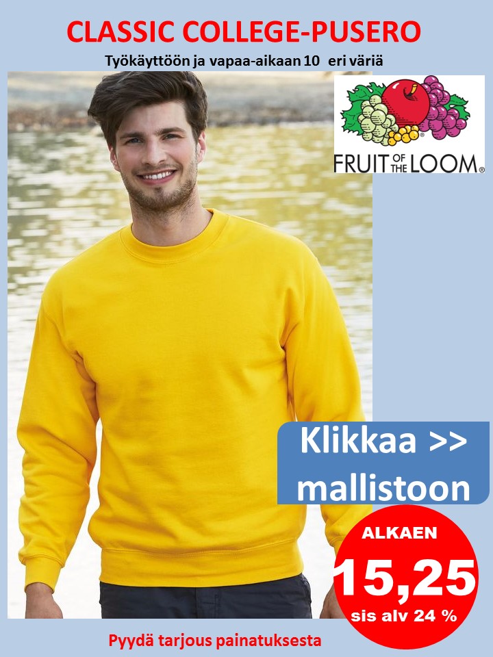 Fruit of Loom college-pusero 