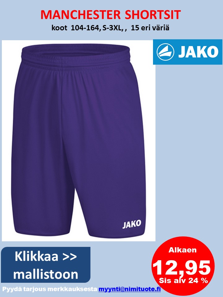 Jako Manchester shortsit