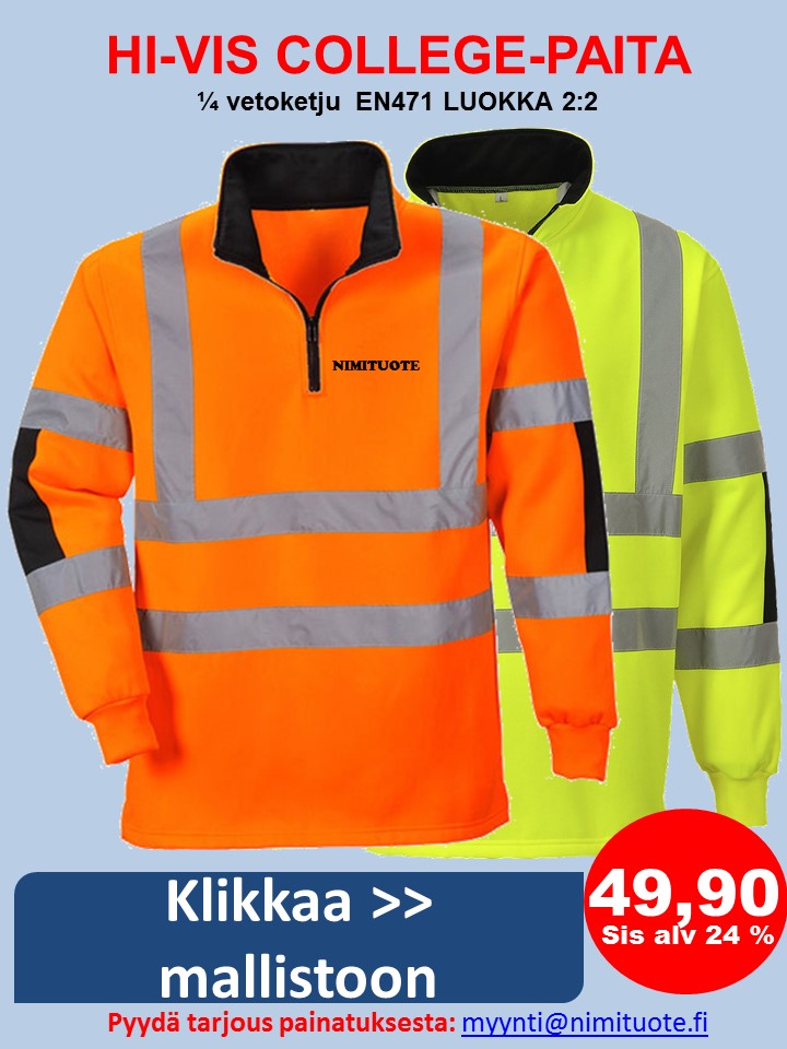 hivis college vetoketjulla  EN471