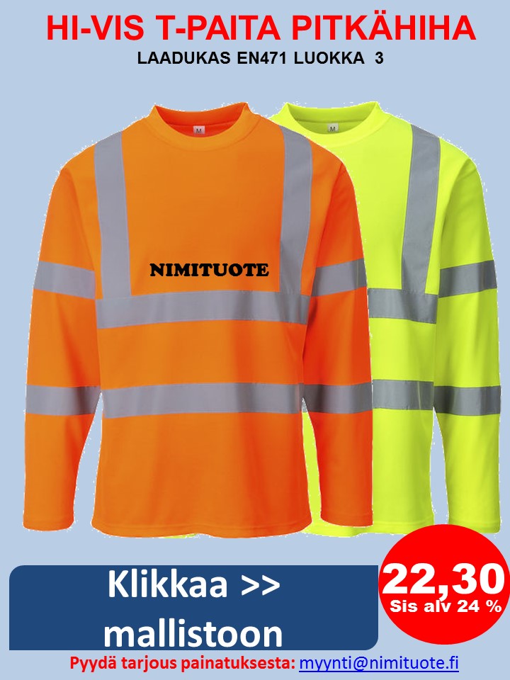 hivis paita huomioväri EN471