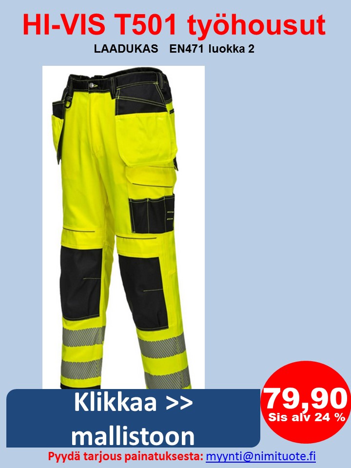 hivis työhousut EN471